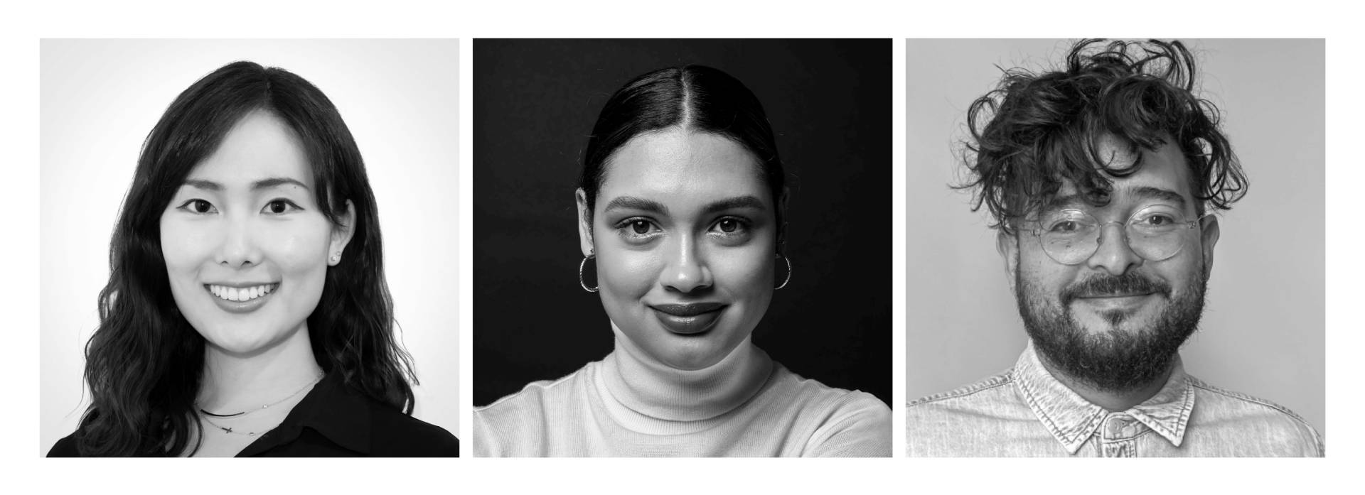 Photos of Jeong Min (Jane) Park, Massiel Torres Ulloa, Sergio Villanueva Preston 