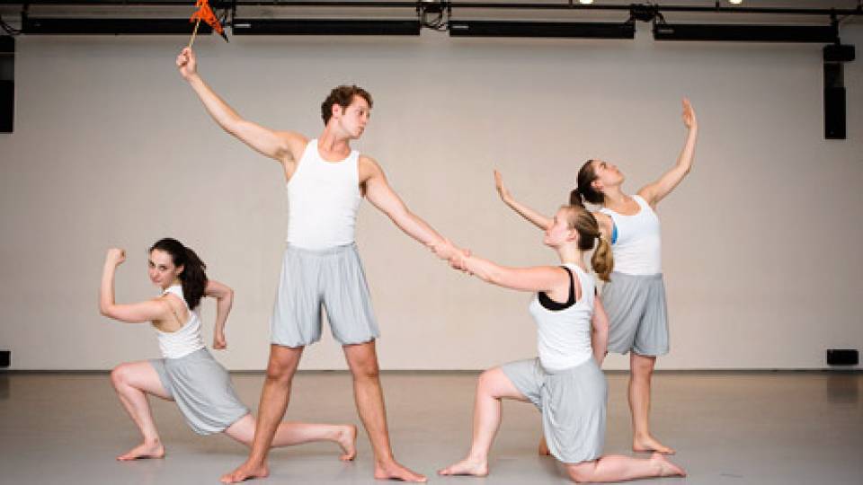 dancers posing