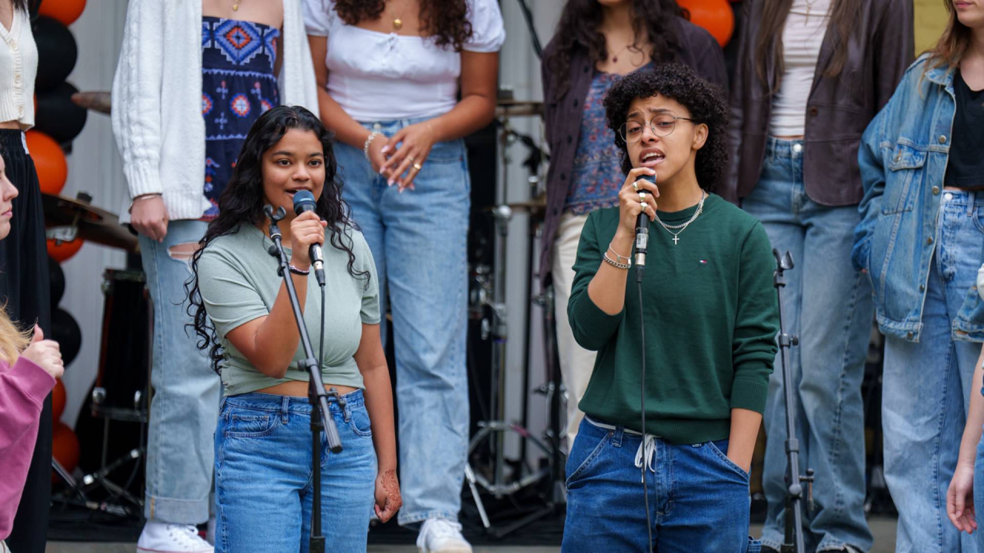 Two singers