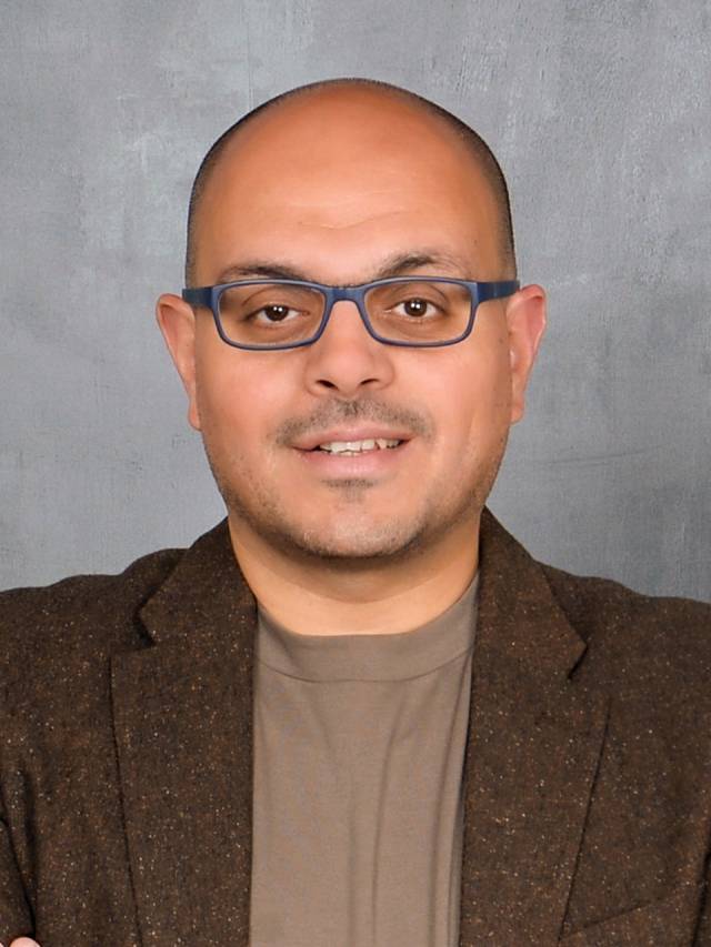 Ahmad smiling