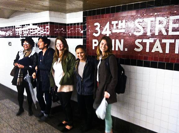 MoMA subway