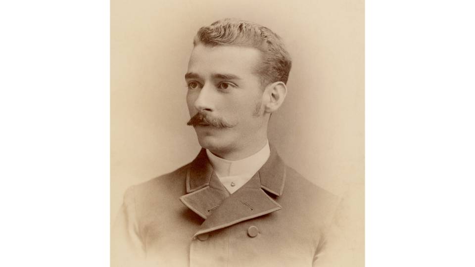 Portrait of Pedro Rioseco, the first known Hispanic graduate from Princeton