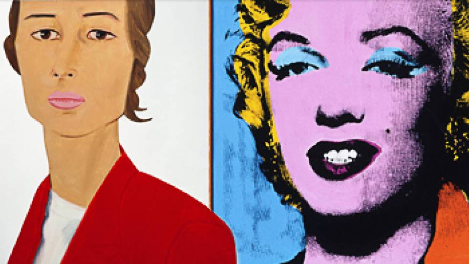 "Anne" and "Blue Marilyn"